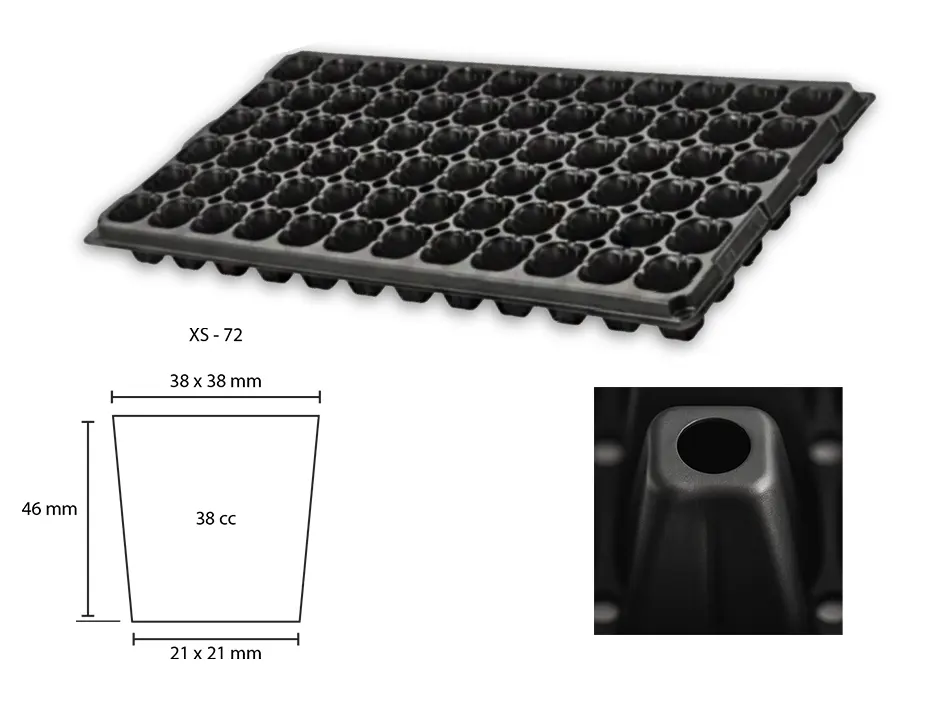 XS 72 ( 1.0mm) 100 ud SOLVIVE